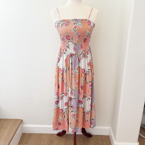 Patrons of Peace Crawford floral print midi dress Size Small - Picture 2 of 15